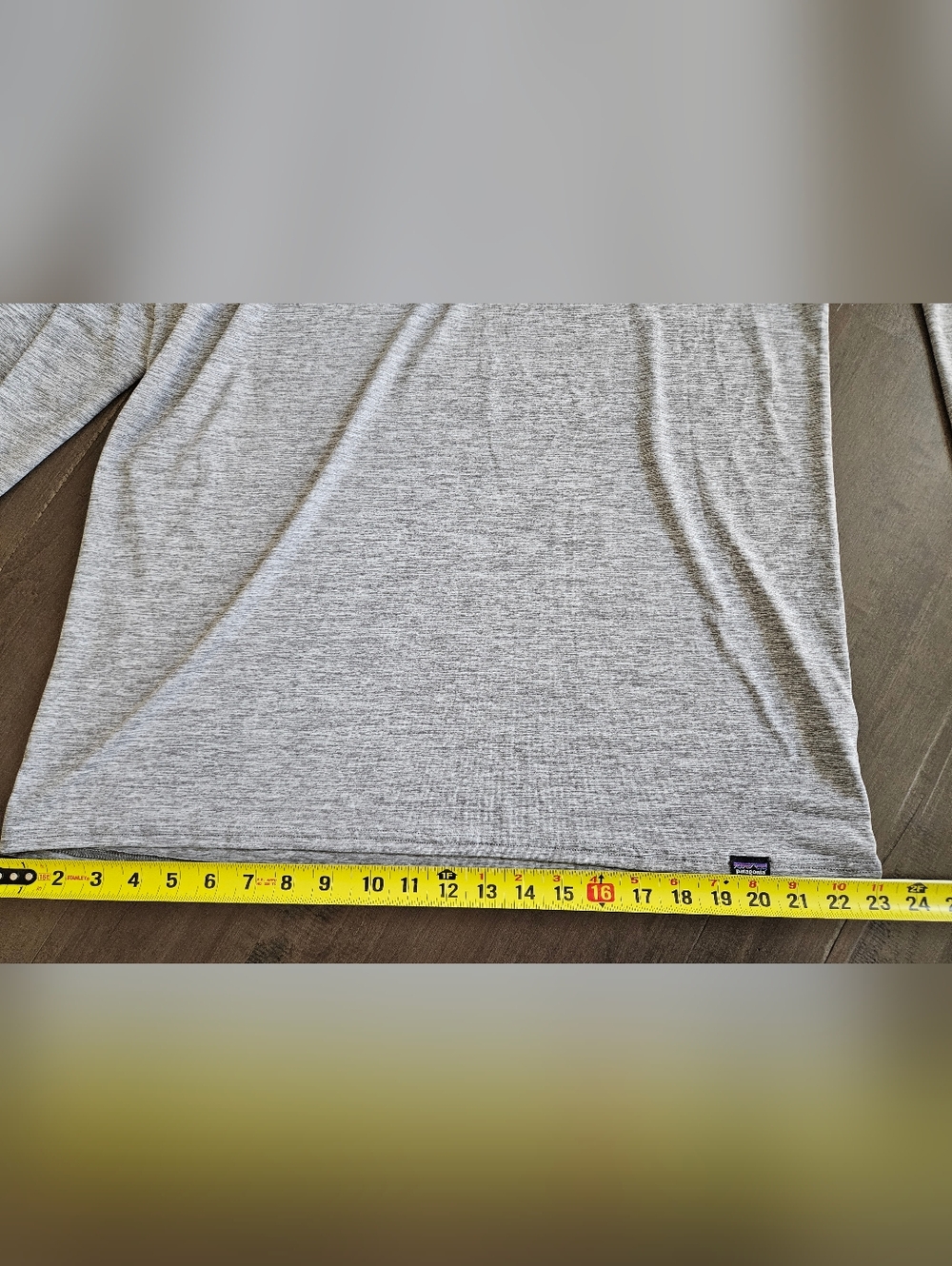 Patagonia Women's Capilene Cool Daily Heather Gray Hoodie XL - Picture 4 of 6